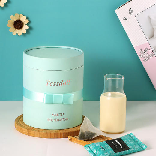 【茉莉铁观音奶茶袋装】Tessdoll台仕朵小包抹茶奶茶粉冲泡冲饮品 商品图1