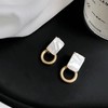 S925 银 简约耳钉 商品缩略图2