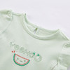 英氏-童衣类（夏）D0英针圆领短套衣 豚草绿 商品缩略图1