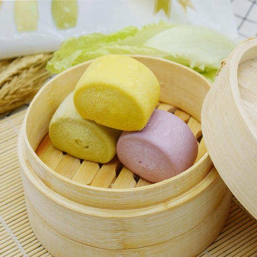 有机蔬菜泥馒头320g 商品图1