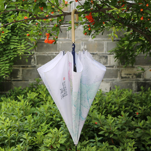 金泉宝墨出品 中国风朝霞雨伞 两用折叠伞太阳伞 商品图2