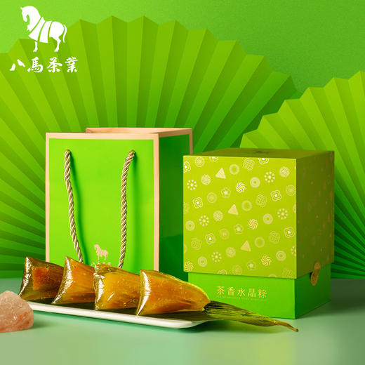 八马茶食品|端午节粽子 茶香水晶粽 蒸煮糕点200g - 八马茶业旗舰店