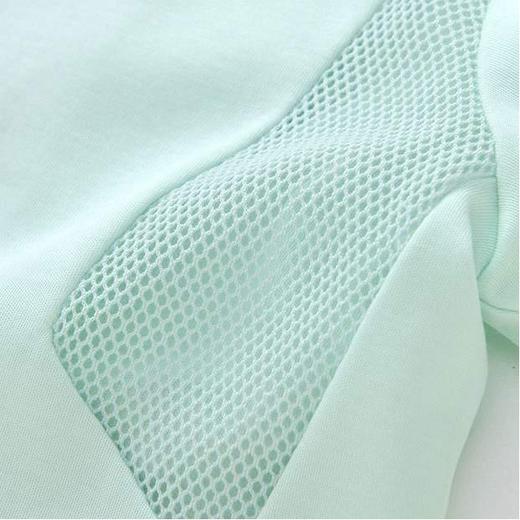 英氏-童衣类（夏）D0英针圆领短套衣 清水绿 商品图5