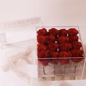 精品传奇红玫瑰花盒