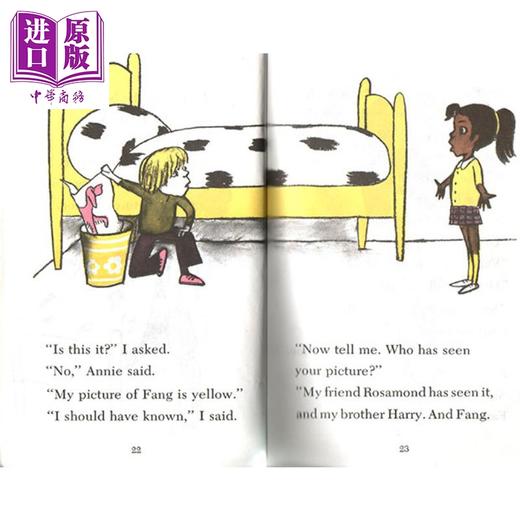 预售 【中商原版】小侦探内特01英文原版Nate the Great 汪培珽书单 儿童章节书 桥梁书 7~12岁 英文原版 汪培珽 小初文学 进口图书 商品图2