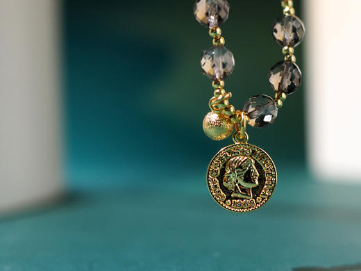 【乌龙波波】天然茶晶手链 坚定朴实 小众原创 商品图2