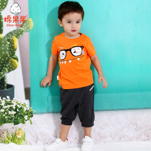 棉果果夏季男童套头T恤M212140220318 商品图0