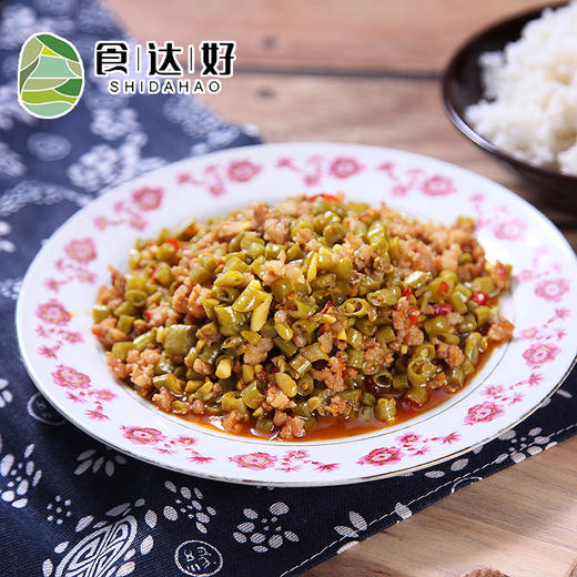 【刘芳玲】恩施酸豇豆350gx2罐装 商品图3