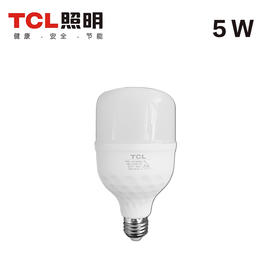 TCL LED球泡 5W E27 白光