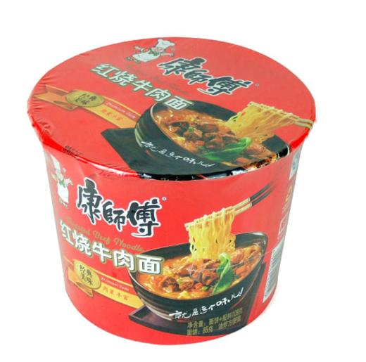 康师傅红烧牛肉面