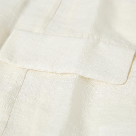 VIMAGE纬漫纪夏季新款翻领修身显瘦五分袖短外套女V1303921 商品图4