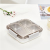 【开学季推荐 食堂分餐 健康卫生】 MISANBROO 316不锈钢分格饭盒 1.2L大容量 密封防漏 可隔水加热 商品缩略图3