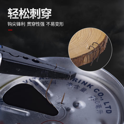 新关东钨钢鱼钩【罗非袖新关东强力袖】 商品图2