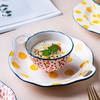 摩登主妇波点日式创意陶瓷早餐餐具米饭碗盘子家用碗碟套装沙拉碗 商品缩略图2