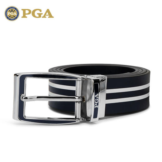 美国PGA 高尔夫皮带 男士 双面可旋转针扣皮带 头层牛皮 合金扣头 商品图2