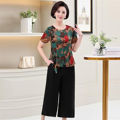 WZNH-DFYM69036夏季时尚显瘦百搭潮流简约个性宽松九分裤 商品图4