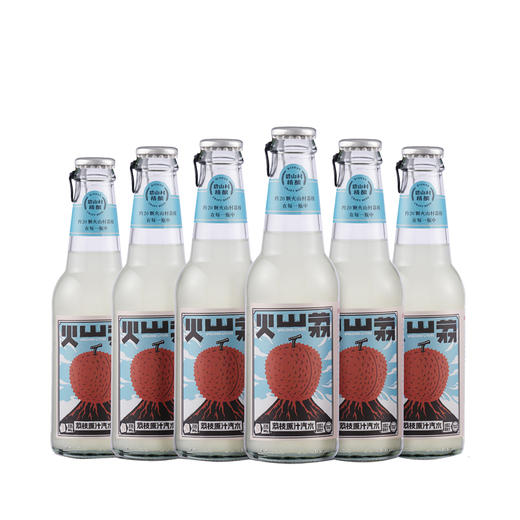 火山荔荔枝汽水6支装
