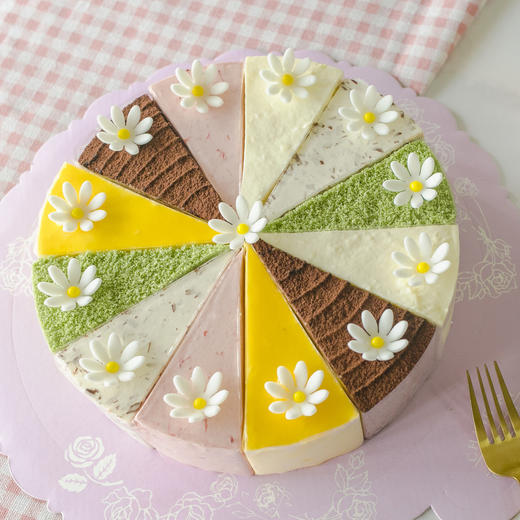 原价188元长发8寸网红新品慕斯蛋糕群英荟组合六种口味