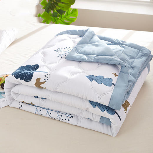 自在宅居柔软夏凉被无需套被套为裸睡而生享受一整夜的舒适睡眠空调被