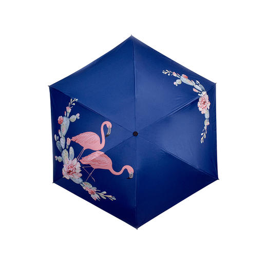 【加固加厚 小巧方便】超轻两火烈鸟折叠遮阳伞晴雨两用防晒防紫外线铅笔伞FZ20201 商品图7
