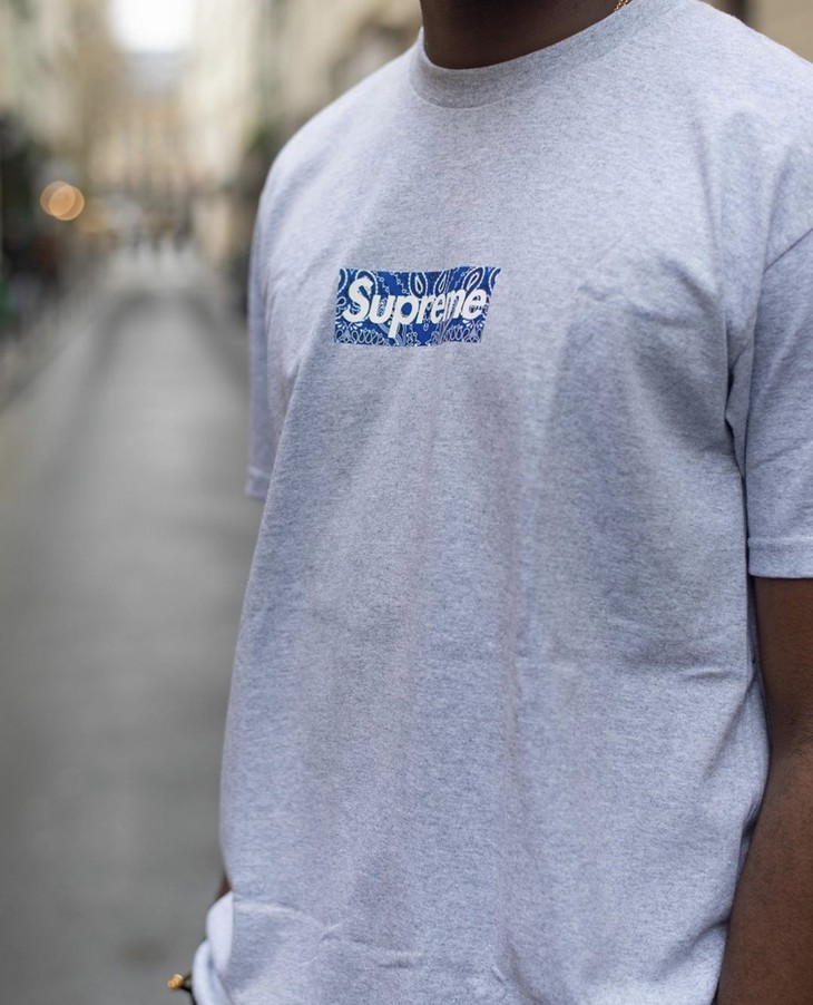 NEW売り切れる前に☆ Supreme bandana box logo tee white XL T