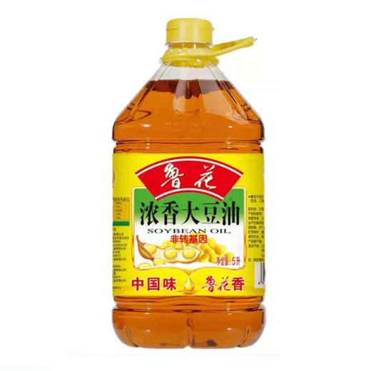 鲁花非转基因大豆油【5升/桶】 商品图0