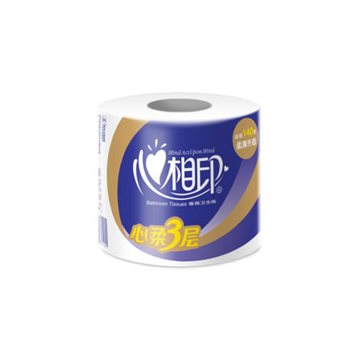 心相印特柔3层卫生卷纸  140g*10卷 商品图1