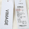 VIMAGE纬漫纪夏季新款翻领修身显瘦五分袖短外套女V1303921 商品缩略图5