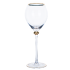 摩登主妇创意欧式金边玻璃杯家用水晶红酒杯香槟杯高脚杯鸡尾酒杯 商品缩略图4