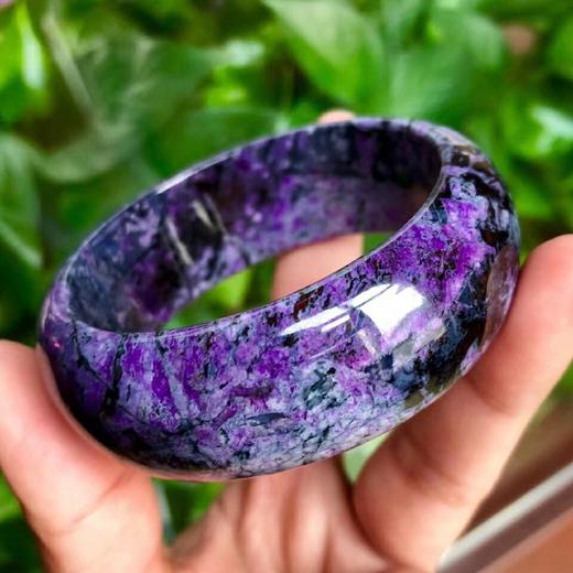 5 宽22.8mm皇家紫舒俱来手镯