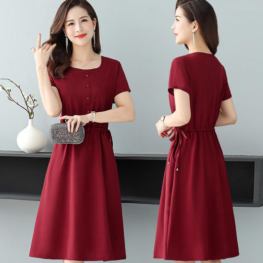 MQ-1043-20331夏装新款洋气高贵气质连衣裙YY 商品图3