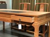 红桥红  家具严选  缅甸花梨(大果紫檀）  【178 石面茶趣 双抽屉马蹄腿茶桌】 商品缩略图7