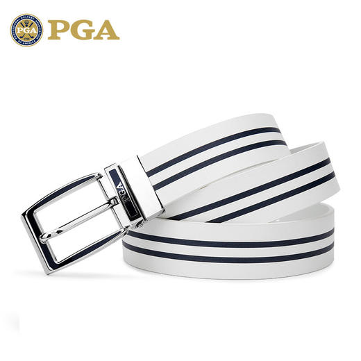 美国PGA 高尔夫皮带 男士 双面可旋转针扣皮带 头层牛皮 合金扣头 商品图1