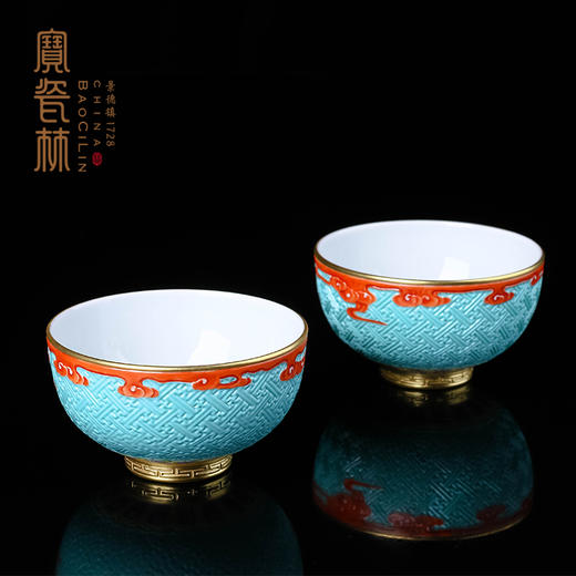 【宝】宝瓷林鸿运当头雕刻单杯全球限量收藏款 商品图2