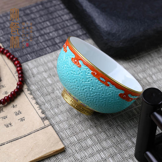 【宝】宝瓷林鸿运当头雕刻单杯全球限量收藏款 商品图1