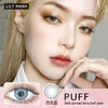 LILYANNA隐形眼镜 半年抛泡芙欧美蓝  一副/2片 商品缩略图0