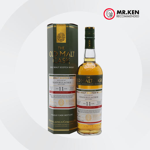 亨特梁-克莱嘉赫（Craigellachie）2006年雪莉单桶单一麦芽苏格兰威士忌(老麦芽桶系列） 商品图0