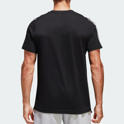 【特价】阿迪达斯adidas 官方 运动型格 男子 短袖T恤 黑 商品图2