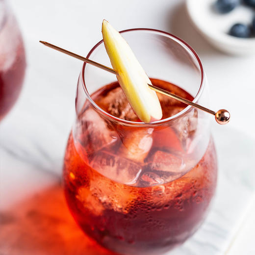 摩登主妇渐变玻璃杯耐高温可爱家用办公室透明花茶杯冷饮牛奶杯子 商品图3