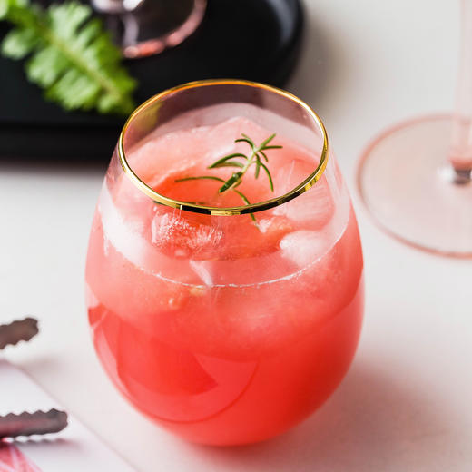 摩登主妇高颜值ins风红酒杯水晶玻璃冰淇淋杯香槟杯酒具家用套装 商品图2