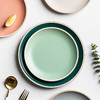 摩登主妇莫兰迪碗碟餐具陶瓷汤碗沙拉碗平深盘西餐牛排盘碗盘套装 商品缩略图2