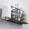 【居家日用】。不锈钢方形六格牙膏牙刷架 创意浴室桌面洗漱用品收纳架 商品缩略图2