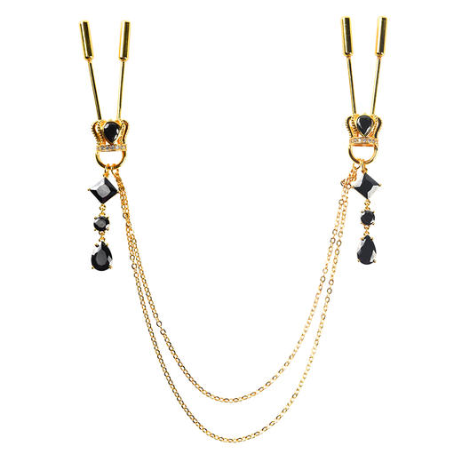 【UPKO】乳头刺激挑逗雪花乳夹皇冠乳夹高端SM刑具男女用调情成人情趣 商品图7