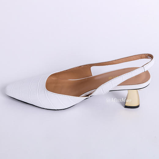 澳大利亚轻奢品牌O*LANA鞋子 复古小香风马蹄中跟鞋 【清仓，不退不换】 商品图7