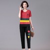 MQ-1973-2031夏装新款洋气时尚短袖上衣运动两件套YY 商品缩略图2