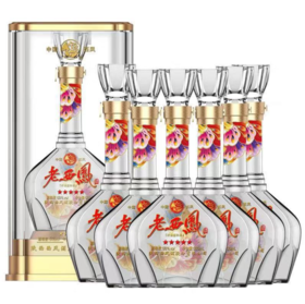 【推荐】老西凤五星50度浓香型白酒整箱500ML*6瓶