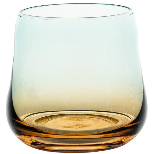 摩登主妇渐变玻璃杯耐高温可爱家用办公室透明花茶杯冷饮牛奶杯子 商品图4