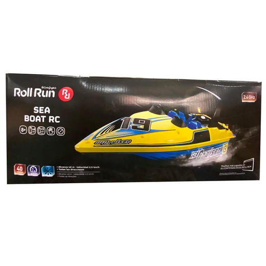 孩子礼物，日本Nikko正版遥控快艇 公园池塘水上世界 商品图4