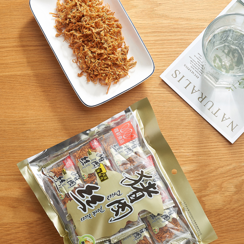 【休闲食品】唯新 72g原味猪肉丝