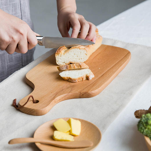 摩登主妇水果砧板刀板实木家用面包板蛋糕烘焙板切水果小面板案板 商品图2